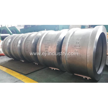 Duplex stainless 600LB wafer check valve